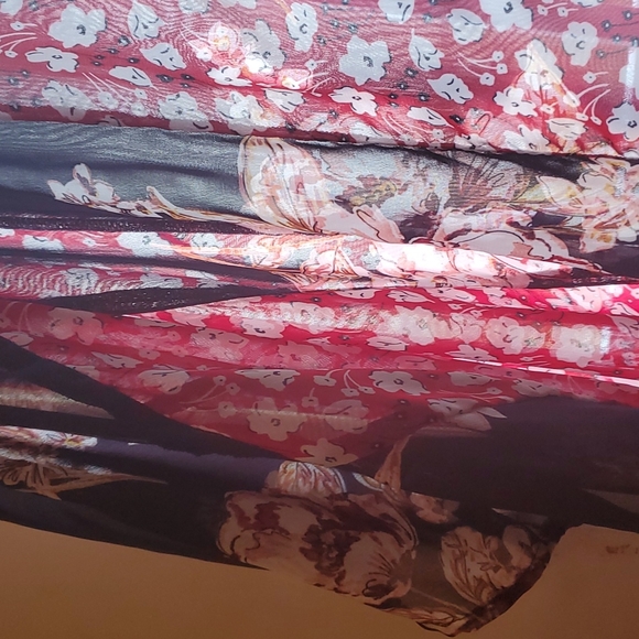 Ladies plus size cardigan - Picture 4 of 5